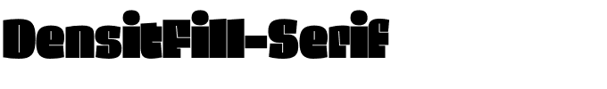 DensitFill-Serif